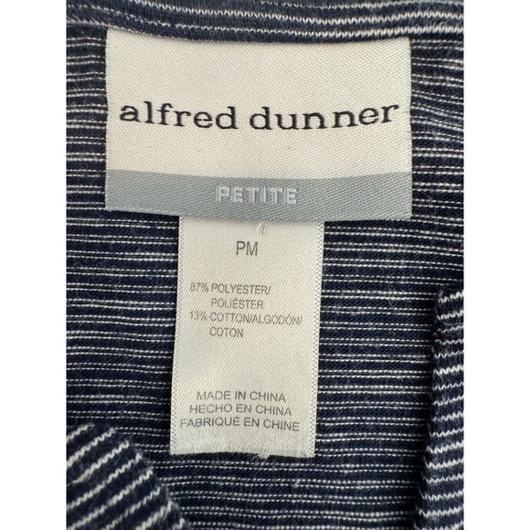 Alfred Dunner 3/4 Length Sleeve Floral Top - Size PM - Picture 8 of 8